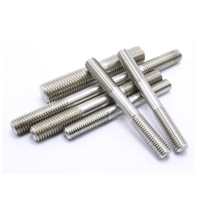 China Carbon Steel Double Sided Threaded Rod Fastener For Wood Furniture for sale