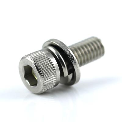 China Stainless Steel Hex Socket Head Cap Screw with Mechanical Dimensions Reliability Test for sale