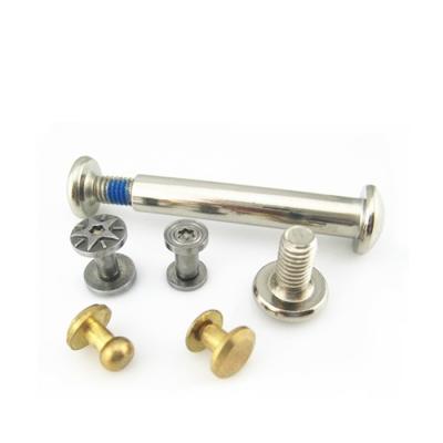 China Aluminium Chicago Screw Rivets Customizable Metal Screw Fastener for sale