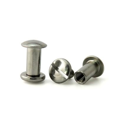 China TM4*7 Male Stainless Steel Chicago Screw Post For Book Binding Post for sale