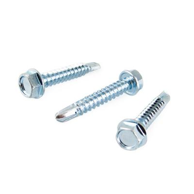 China ISO9001 2015 Certified Metal Steel Roofing Screw Washers Hex Head Drilling Self Tapping Screw for Metal for sale