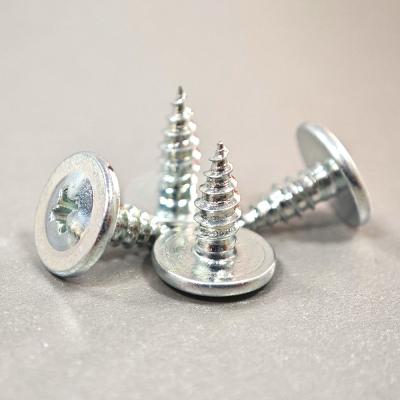 China M2.5 Galvanized White Self Tapping Screws With Aluminium Finish Cadmium Plated for sale