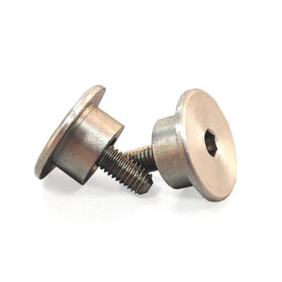 China Plain Finish Connection Function Low Profile Hex Socket Shoulder Screws for Connection for sale