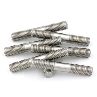 China Headless Stud Double End Threaded Rod Customized Material Machine Screw for sale