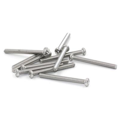 China 304 Stainless Steel Phillips Round Head Screws 500mm Corrosion Resistant for sale