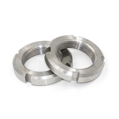 China Stainless Steel Lock Nut Wheel Bearing Sleeve Lock Nut for sale