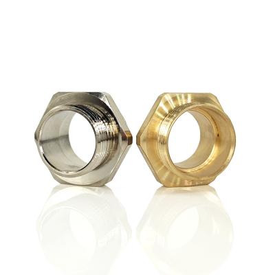 China Custom 3/8 1/4 3/16 Stainless Steel Brass Fitting Tube Nuts for sale