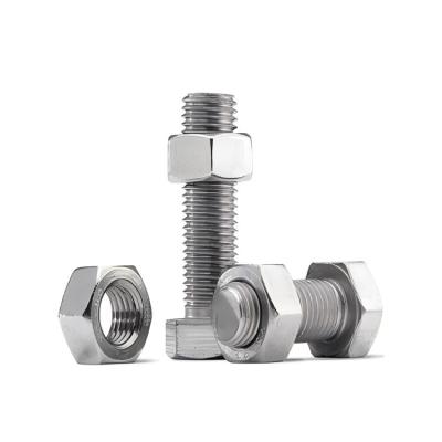 China Material de titânio de aço inoxidável Ms Nut Bolt com norma DIN DIN ANSI ISO BSW à venda