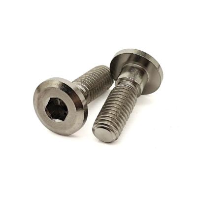 China Custom Machined 316 Stainless Hex Screw – CNC Turned & Full Thread Design for sale