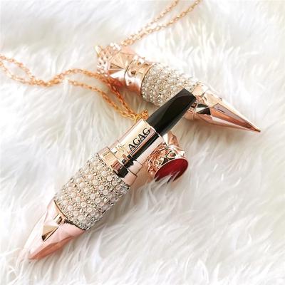 China AGAG Waterproof Queen Scepter A Tri Color Matte Red Lipstick Private Label Waterproof Natural Smooth for sale