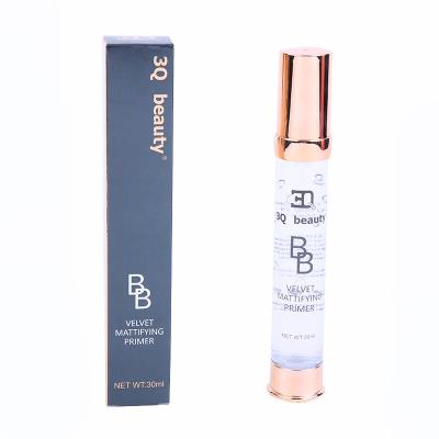 China Moisturizer Private Label Vegan Moisturize Conceal Pore Gum Matte Foundation Face Primer Makeup Base for sale