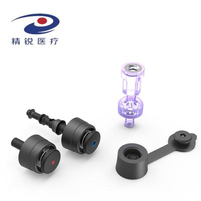 China Disposable silica gel 2022 endoscope channel valve csuction air/water biopsy valves and auxiliary water connector for sale