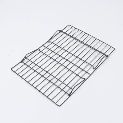 China Manufacturer Sustainable Supply Folded Thick Baking Non Stick Stainless Steel Wire Bread Cooling Rack for sale