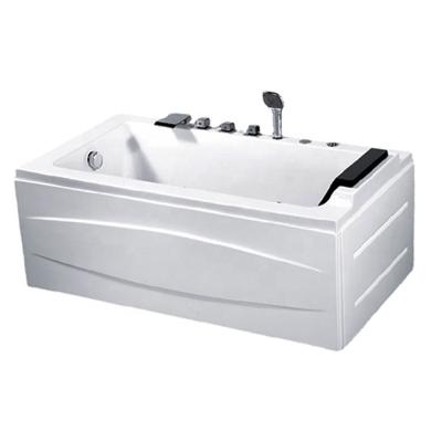 China 1 Person Eco-friendly Material Luxury Acrylic Hydro Jets Massage Spa Bathtub For Home Bathtub for sale