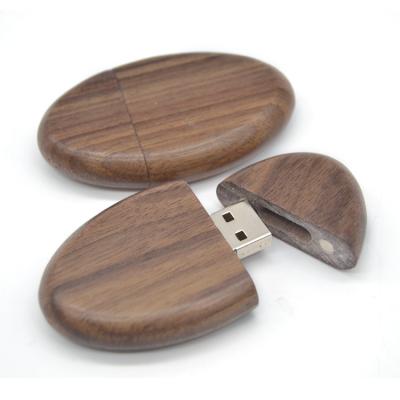 China Cheap Wooden Round USB Drive 16GB Pendrive Wooden Pendrive Party Birthday Giveaway Gifts USB Flash Drive for sale