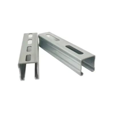 China Sturdy Solar Panel Strut Channel Frames Al6005-T5 & SUS304 quick installation for sale