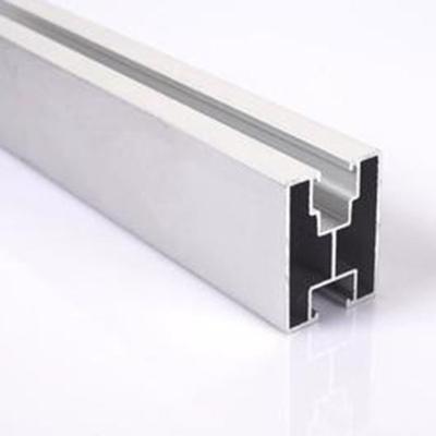 China Silver Anodized Aluminum Photovoltaic Solar Panel Installation Rails Mounting Kit for sale