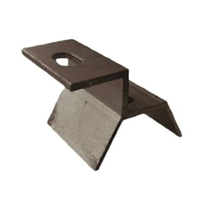 China Anti Corrosion And Waterproof Solar Panel End Clamps With Anodized Surface Treatment for sale