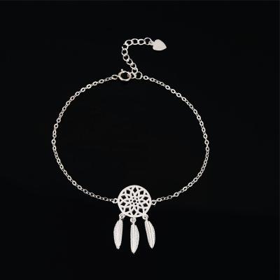 China Vintage SayYes 925 Sterling Silver Jewelry Classic Dreamcatcher Charms fashion jewelry bracelets women for sale