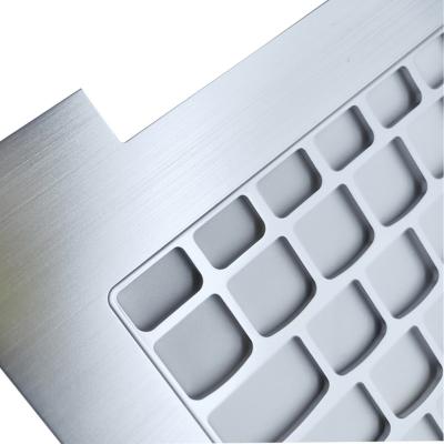 China Aluminum Aluminum Anodized CNC Machining Accessoeric Case Turning Milling Parts Of Computer Keyboard for sale