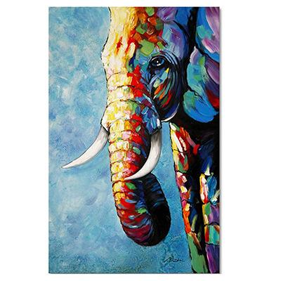 China Custom Animal Painting Canvas Oil Painting Decor Living Room Wall Home Decor Hand Painted Custom Made Environmental Friendly Print For Living Room for sale