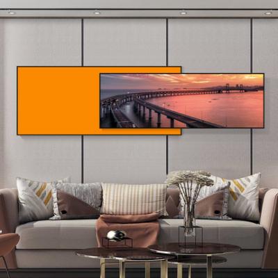 China Factory Wholesale City Lights Environmental Friendly Oil Painting Wall Arts Landscape Abstract Canvas Print Painting Decor For Living Room Wall for sale