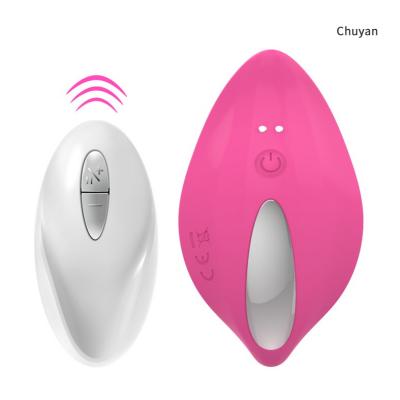 China Silicone Outdoor Waterproof USB Rechargeable Clitoral Stimulator Wearable Vibrating Masturbation for sale