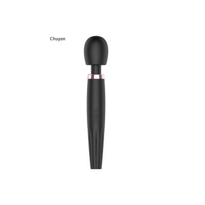 China New Large Silicone+ABS boudoir masturbation massager orgasm silicone stick adult products stimulation powerful female rechargeable AV stick for sale