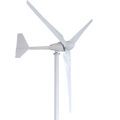 China 3kw 48v horizontal wind turbine for home use, wind generators with long blades for sale