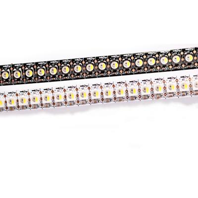 China Programmable smart LANDSCAPE 5v 144led ws2812b sk6812 rgbww Rgbw 6000k pixel rgbw led strip for sale