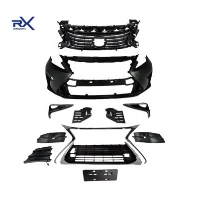 China High Quality PP ABS For Lexus ES 2013-14 Upgrade Front Bumper 2015-17 for sale