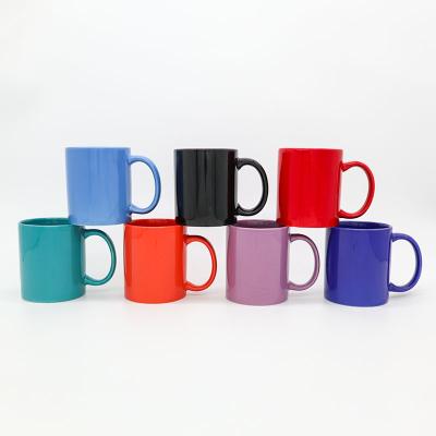 China Good Viable Sale Promotional Color Glazed Ceramic Coffee Mug for sale