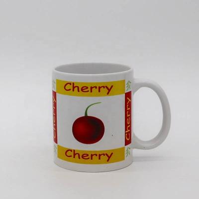 China Viable Customized Creative Logo Decal Ceramic Mug Handle for sale