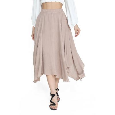 China 2020 Fashion New Mid Waist Breathable Summer Design Comfortable Skirt for sale