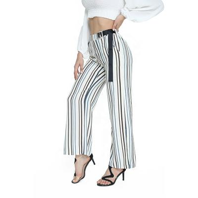 China FALL COMFORTABLE FORMAL STRAIGHT PRINT OF QUICK DRY FASHION PANTS PANTS LADIES for sale