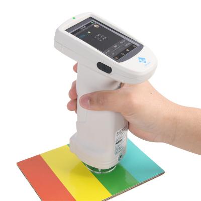 China Plastic TS7700 Fabric Whiteness And brightness Test Meter SCI SCE Color Tester Spectrophotometer Portable With D/8 for sale