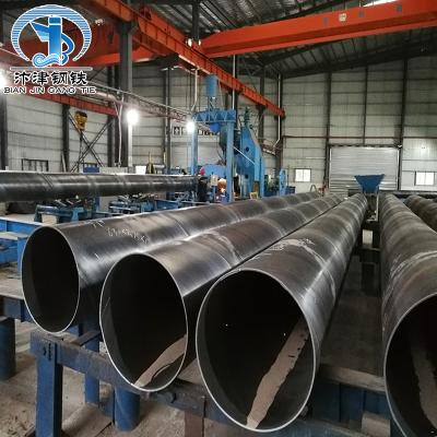 China 2020 Hot Sale Water Anti Corrosion Custom Coating Carbon 3PE Galvanized Cheap Spiral Steel Pipe for sale