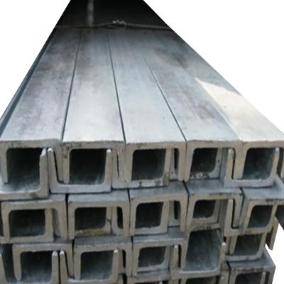 China Bianjin Manufacturer Price Wholesale Mild Galvanized U Channel Beam Steel for sale