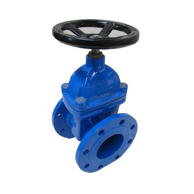 China Wholesale Price Wholesale Price Blue Water Pipe Fitting Flange Door Malleable Iron Valve for sale