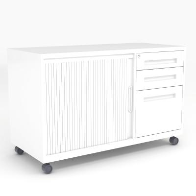 China Manufacturer high quality combined cabinet 4 catsers (other) tambour door steel file cabinet adjustable for sale