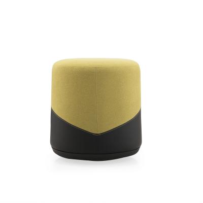 China Removable Living Room Stool Cover Round Pouf Stool Living Room Furniture Poufs Stools for sale