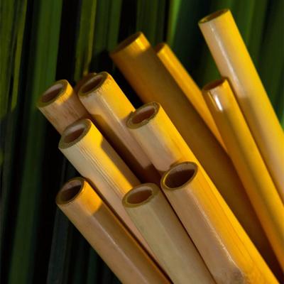 China Amazon Hot Selling Reed Compostable 100% NATURAL Drinking Straws Biodegradable Drinking Straws For Juice Tea for sale