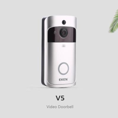 China EKEN V5 WIFI Video/Photography Smart IP Video Doorbell Intercom Door Phone Door Bell Camera for Apartments IR Alarm Wireless Security Camera for sale