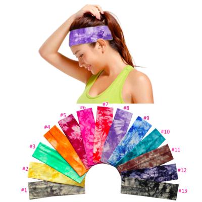 China Outdoor Running Fitness Women's Hair Band Turban Headband Cotton Yoga Antiperspirant Cotton Yoga Headband Women Sports Hair Band for sale