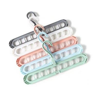 China Behind The Doors/On Walls Hanger Closet Organizer Plastic Space Saving Hanger Multi-port Clothing Rack Scarf Cab Storage Hangers For Clothes for sale