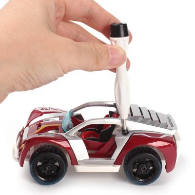 China SUV Diecast Car AS New Pull Back Vehicle Learning Educational 3d Puzzle Diy Diecast Toys For Children Kid 3+ for sale