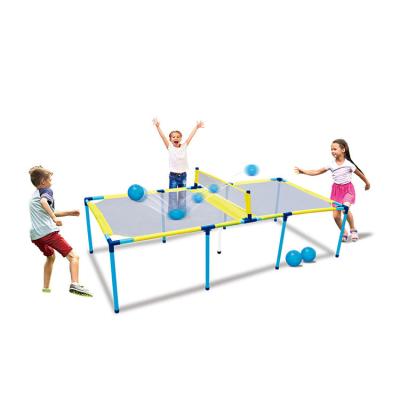 China Sports Toys Latest Build Your Own Folding Ping Pong Game Developmental Kids Garden Outdoor Toys for sale