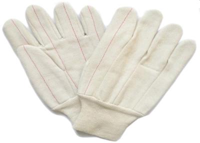 China Guantes de trabajo de una sola capa de las manos 100% resistentes fuertes de la lona del encaje de fantasia en venta