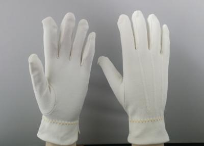 China Sensación cómoda de la mano de materia textil de la tela de los guantes ecológicos de la banda en venta