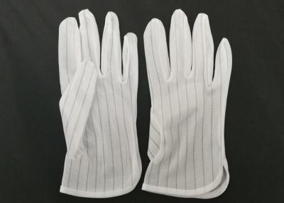 China Guantes sin pelusa de la descarga electrostática del poliéster en asamblea electrónica en venta